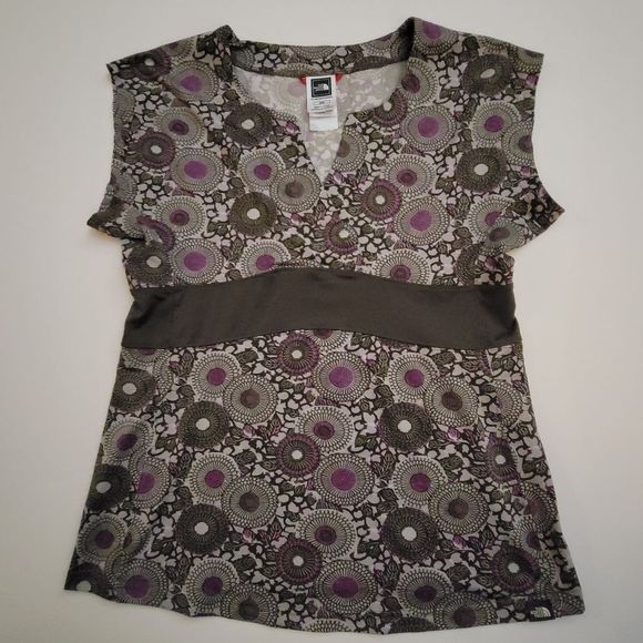 The North Face Y2k Vapor Wick Floral Babydoll Blouse - Picture 8 of 8